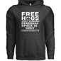Free Hugs Funny Unisex Christian Pullover Hooded Sweatshirt - ClaimedbyGodDesigns