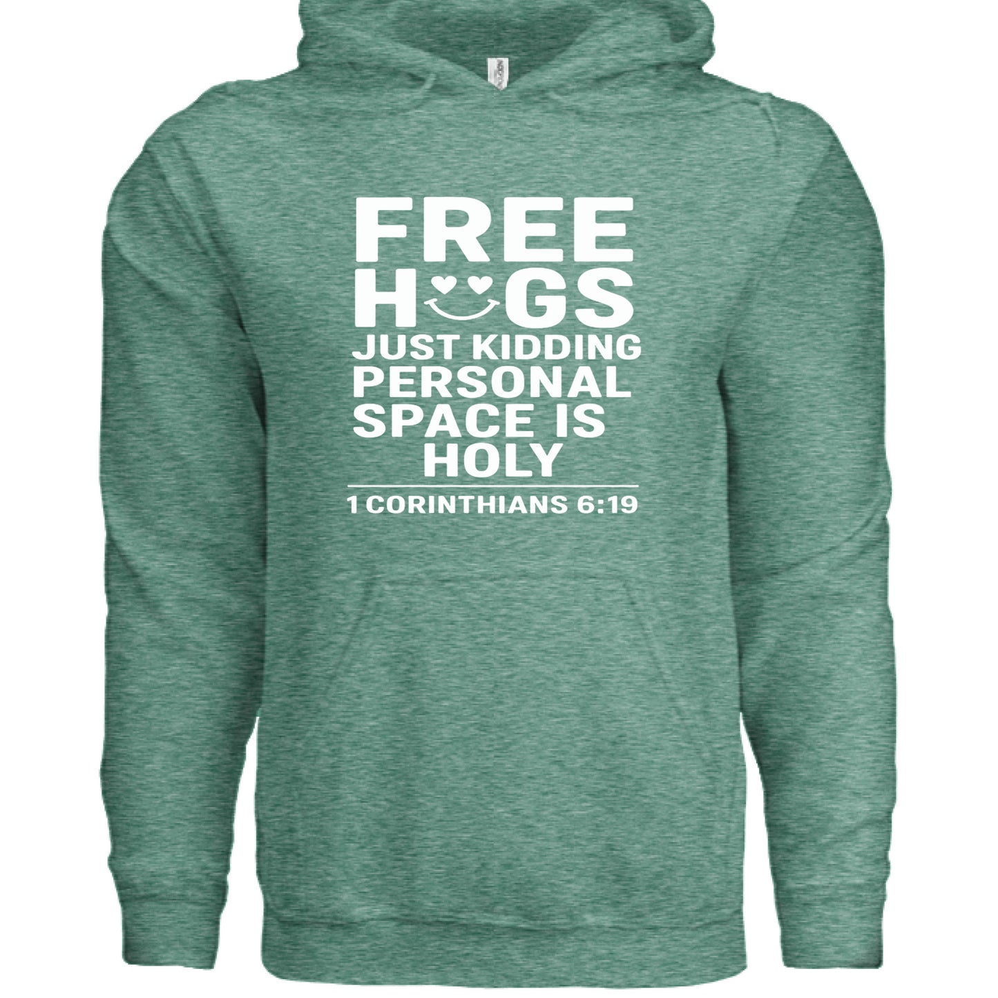 Kelly Green Heather - FRONT