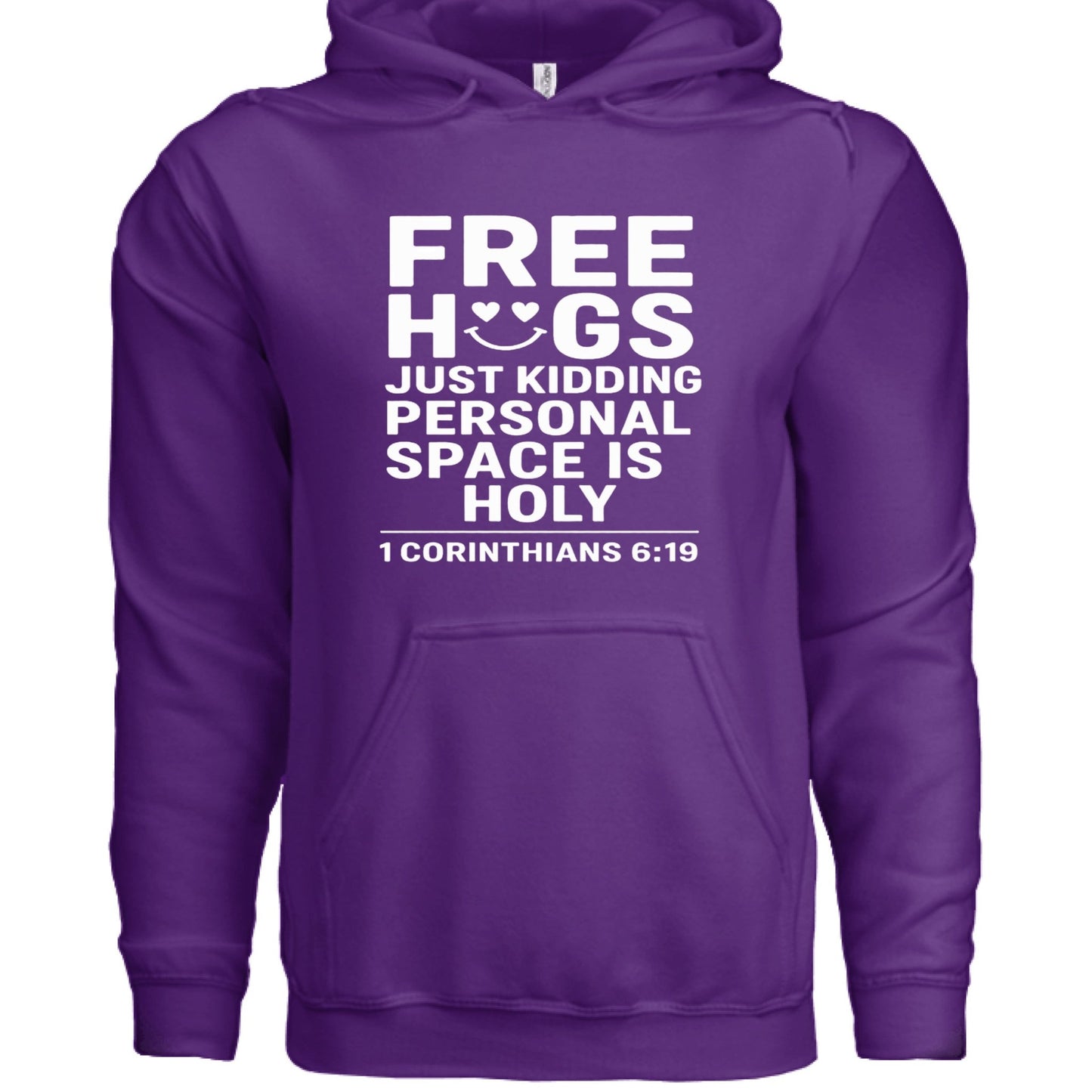 Free Hugs Funny Unisex Christian Pullover Hooded Sweatshirt - ClaimedbyGodDesigns