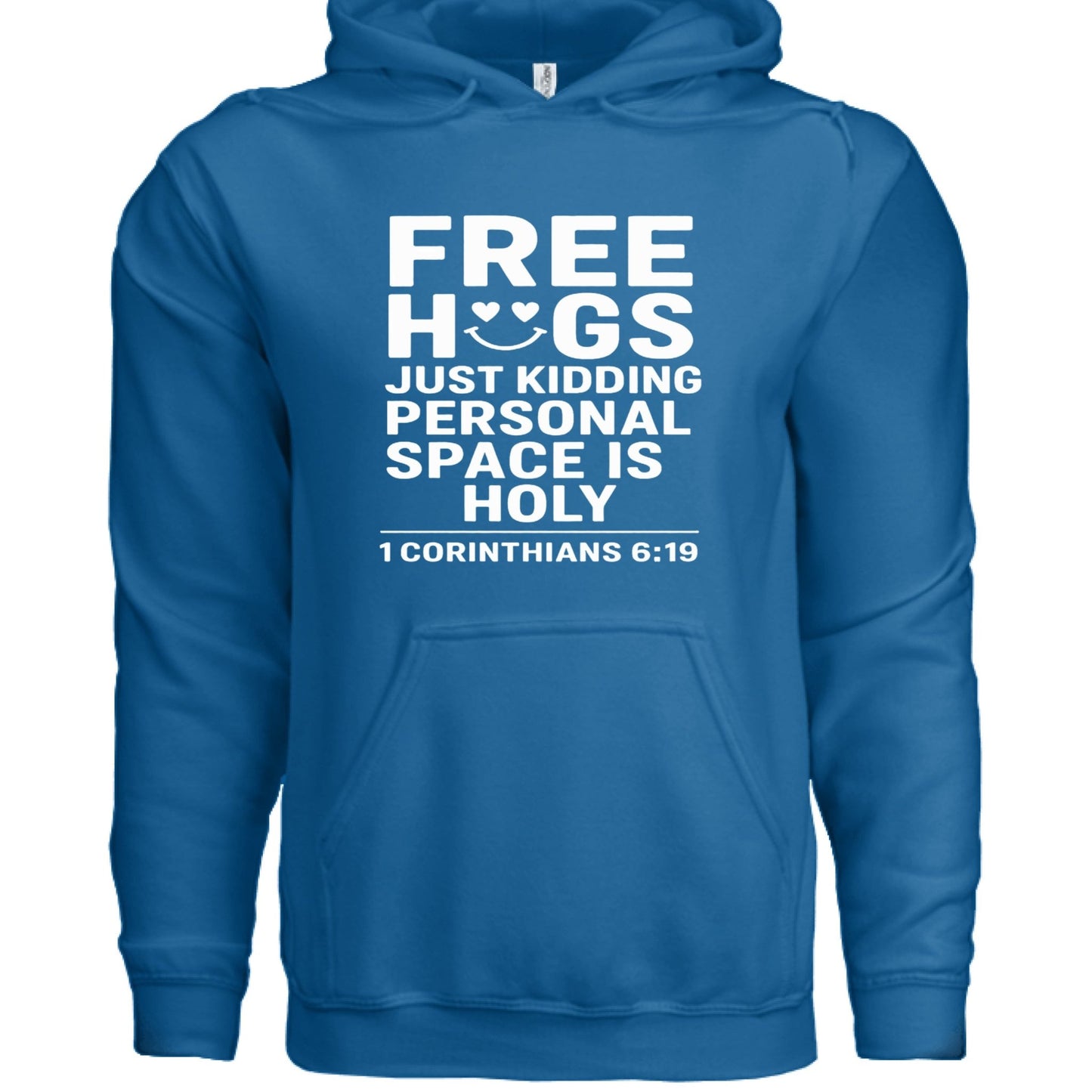 Free Hugs Funny Unisex Christian Pullover Hooded Sweatshirt - ClaimedbyGodDesigns