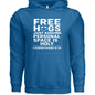 Free Hugs Funny Unisex Christian Pullover Hooded Sweatshirt - ClaimedbyGodDesigns