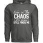 His Grace Still Finds Me Unisex Christian Hooded Pullover Sweatshirt - ClaimedbyGodDesigns
