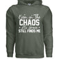 His Grace Still Finds Me Unisex Christian Hooded Pullover Sweatshirt - ClaimedbyGodDesigns