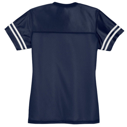 Christian Mom Playbook Women's Christian Jersey - ClaimedbyGodDesigns