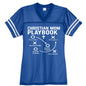 Christian Mom Playbook Women's Christian Jersey - ClaimedbyGodDesigns