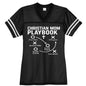 Christian Mom Playbook Women's Christian Jersey - ClaimedbyGodDesigns