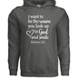I Want To Be The Reason Unisex Christian Pullover Hooded Sweatshirt - ClaimedbyGodDesigns