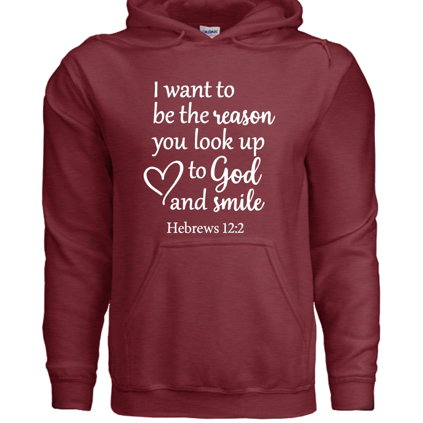 I Want To Be The Reason Unisex Christian Pullover Hooded Sweatshirt - ClaimedbyGodDesigns