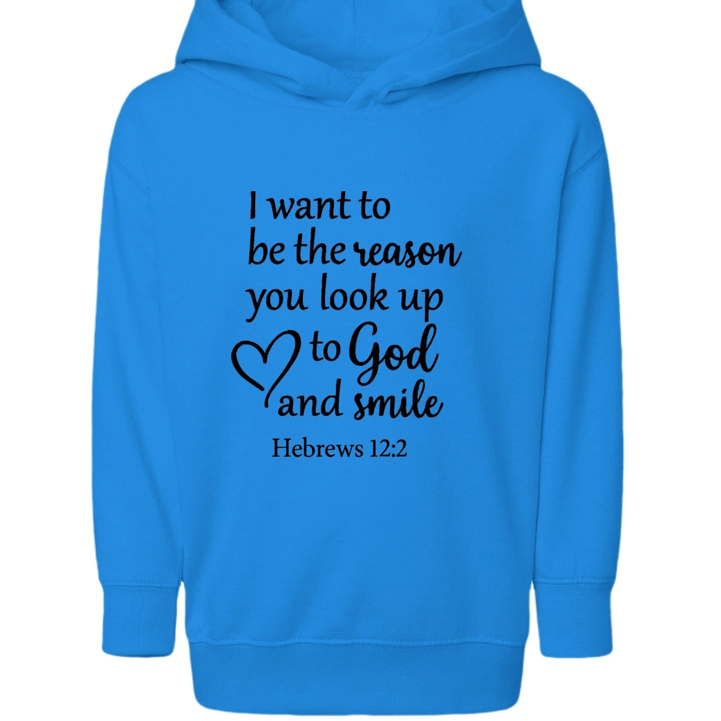 I Want To Be The Reason Toddler Christian Pullover Hooded Sweatshirt - ClaimedbyGodDesigns