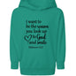 I Want To Be The Reason Toddler Christian Pullover Hooded Sweatshirt - ClaimedbyGodDesigns