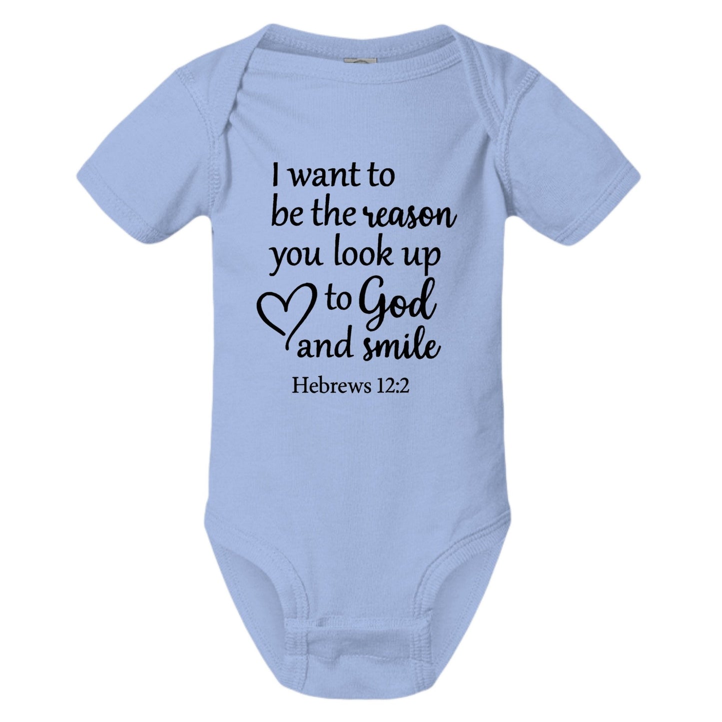 I Want To Be The Reason Christian Baby Jumpsuit - ClaimedbyGodDesigns