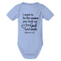 I Want To Be The Reason Christian Baby Jumpsuit - ClaimedbyGodDesigns