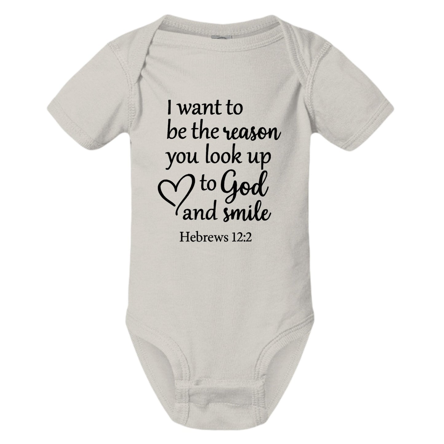 I Want To Be The Reason Christian Baby Jumpsuit - ClaimedbyGodDesigns