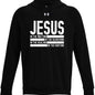 There He Was Men's Christian Pullover Hooded Sweatshirt - ClaimedbyGodDesigns