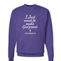 I Just Want To Make Him Proud Unisex Christian Pullover Sweatshirt - ClaimedbyGodDesigns