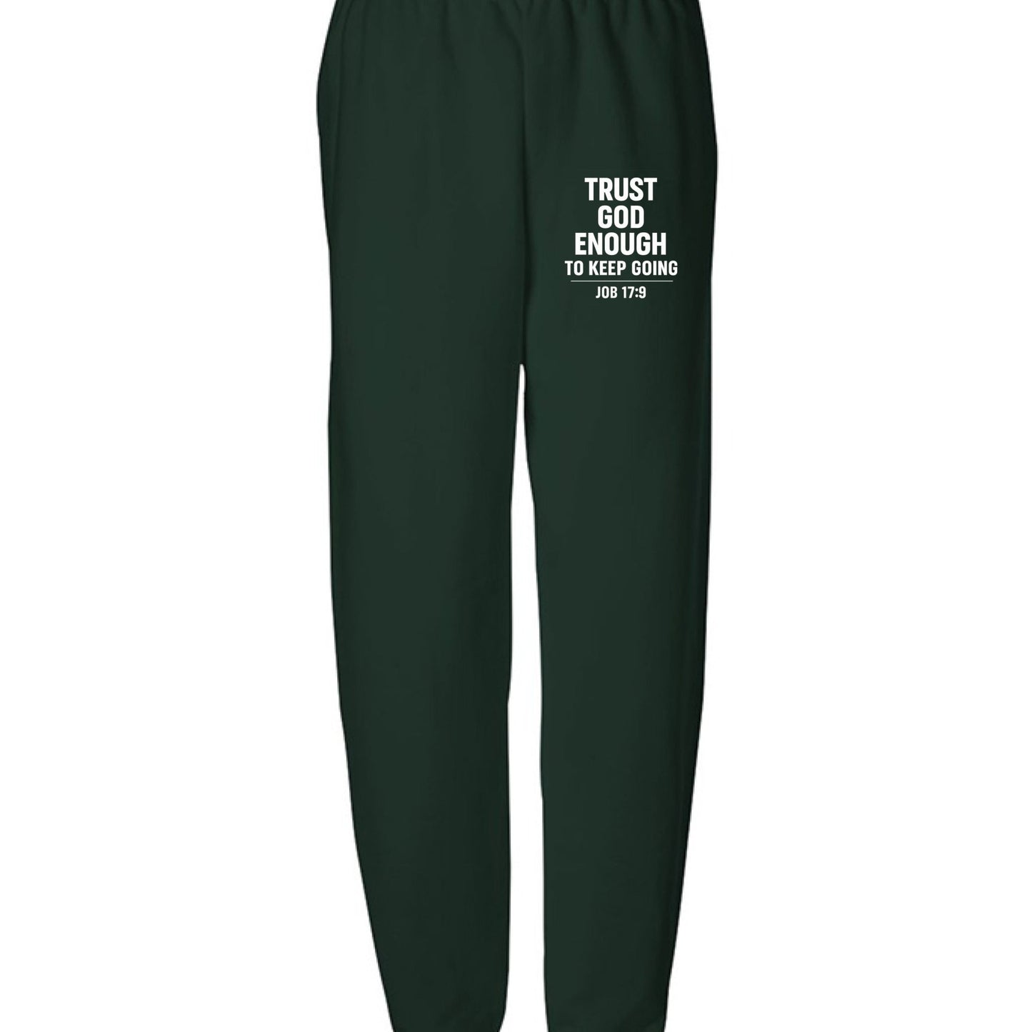 Trust Him Enough Youth Christian Sweatpants - ClaimedbyGodDesigns