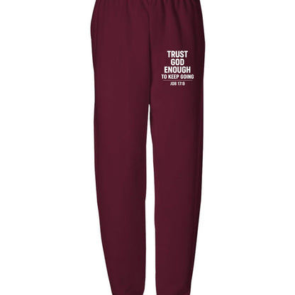 Trust Him Enough Youth Christian Sweatpants - ClaimedbyGodDesigns