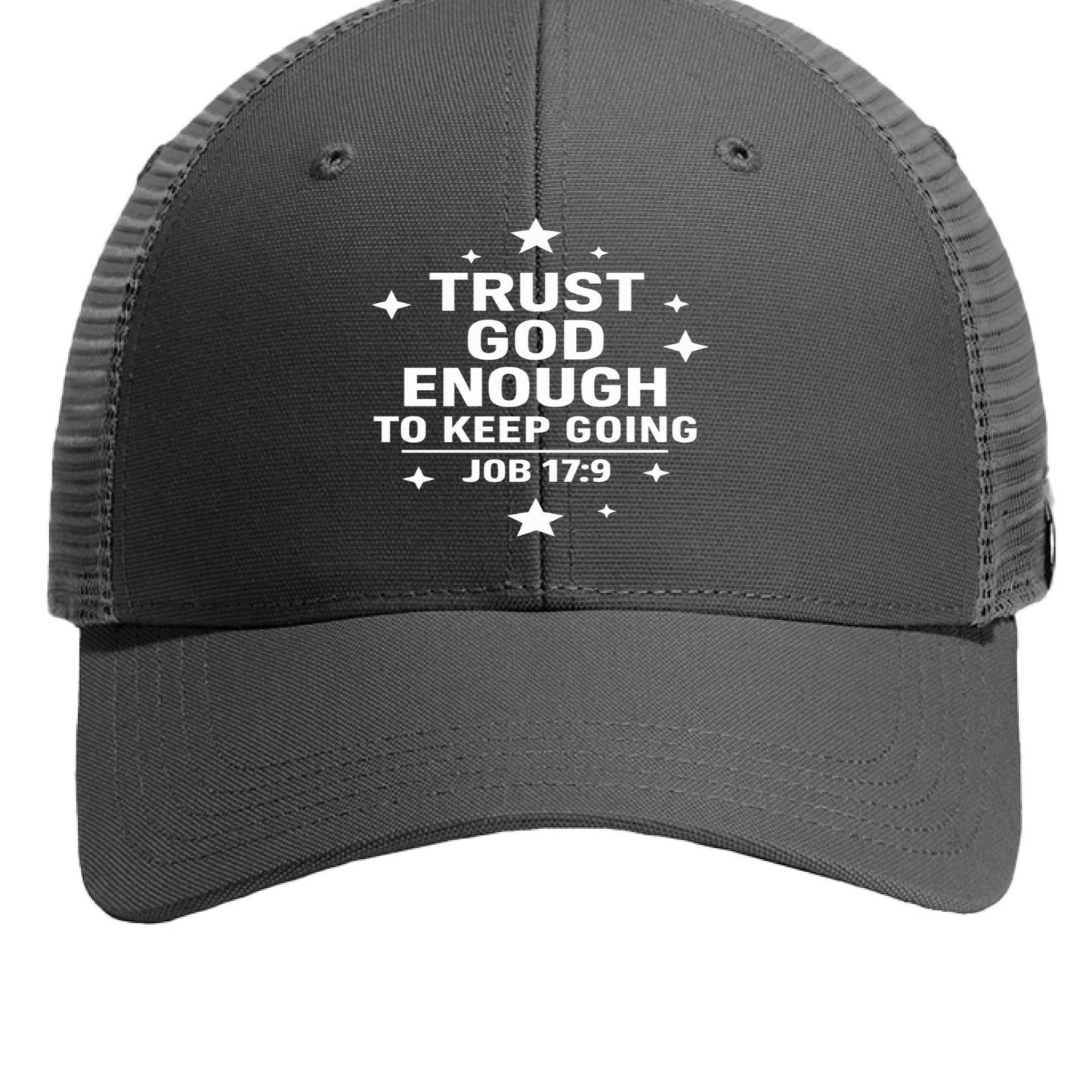 Trust Him Enough Adult Christian Hat - ClaimedbyGodDesigns