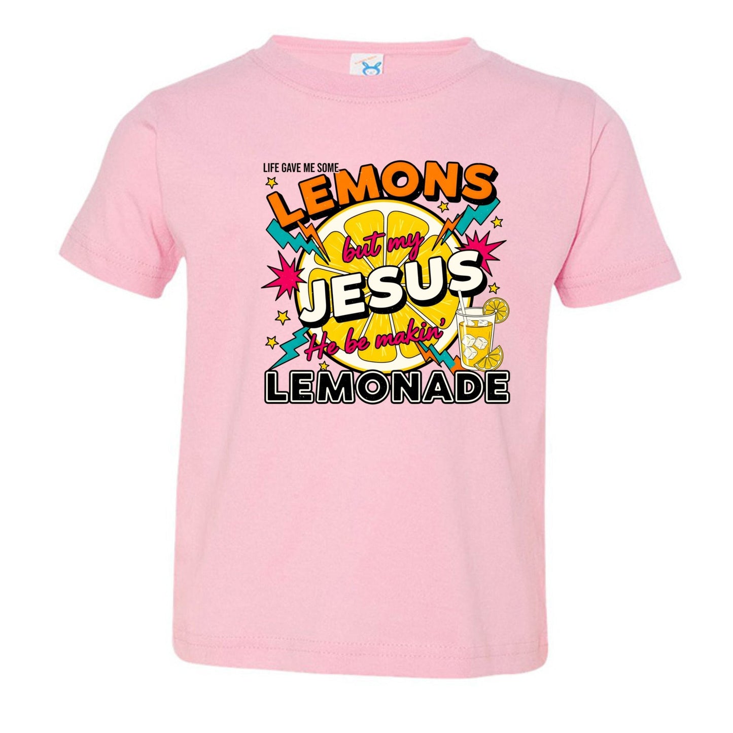 He Makes Lemonade Toddler Christian T-shirt - ClaimedbyGodDesigns