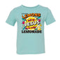 He Makes Lemonade Toddler Christian T-shirt - ClaimedbyGodDesigns