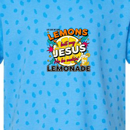 He Makes Lemonade Toddler Christian T-shirt - ClaimedbyGodDesigns