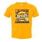 He Makes Lemonade Toddler Christian T-shirt - ClaimedbyGodDesigns