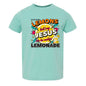 He Makes Lemonade Toddler Christian T-shirt - ClaimedbyGodDesigns
