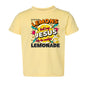 He Makes Lemonade Toddler Christian T-shirt - ClaimedbyGodDesigns