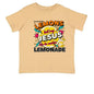 He Makes Lemonade Toddler Christian T-shirt - ClaimedbyGodDesigns