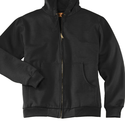 Follow Him Men's Christian Heavyweight Full - Zip Hooded Sweatshirt - ClaimedbyGodDesigns