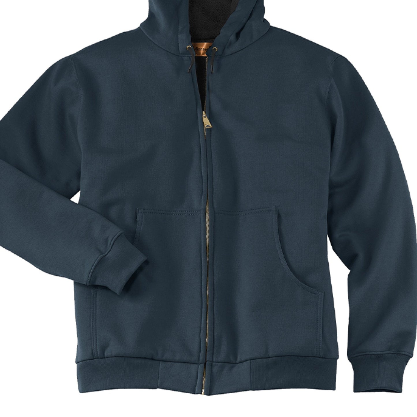 Follow Him Men's Christian Heavyweight Full - Zip Hooded Sweatshirt - ClaimedbyGodDesigns