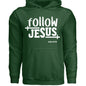 Follow Him Unisex Christian Pullover Hooded Sweatshirt - ClaimedbyGodDesigns