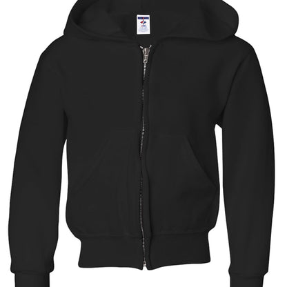 Follow Him Youth Christian Full - Zip Hooded Sweatshirt - ClaimedbyGodDesigns