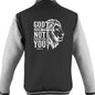 He has not Forgotten You Men's Christian Heavyweight Letterman Jacket - ClaimedbyGodDesigns
