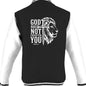 He has not Forgotten You Men's Christian Heavyweight Letterman Jacket - ClaimedbyGodDesigns