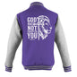 He has not Forgotten You Men's Christian Heavyweight Letterman Jacket - ClaimedbyGodDesigns