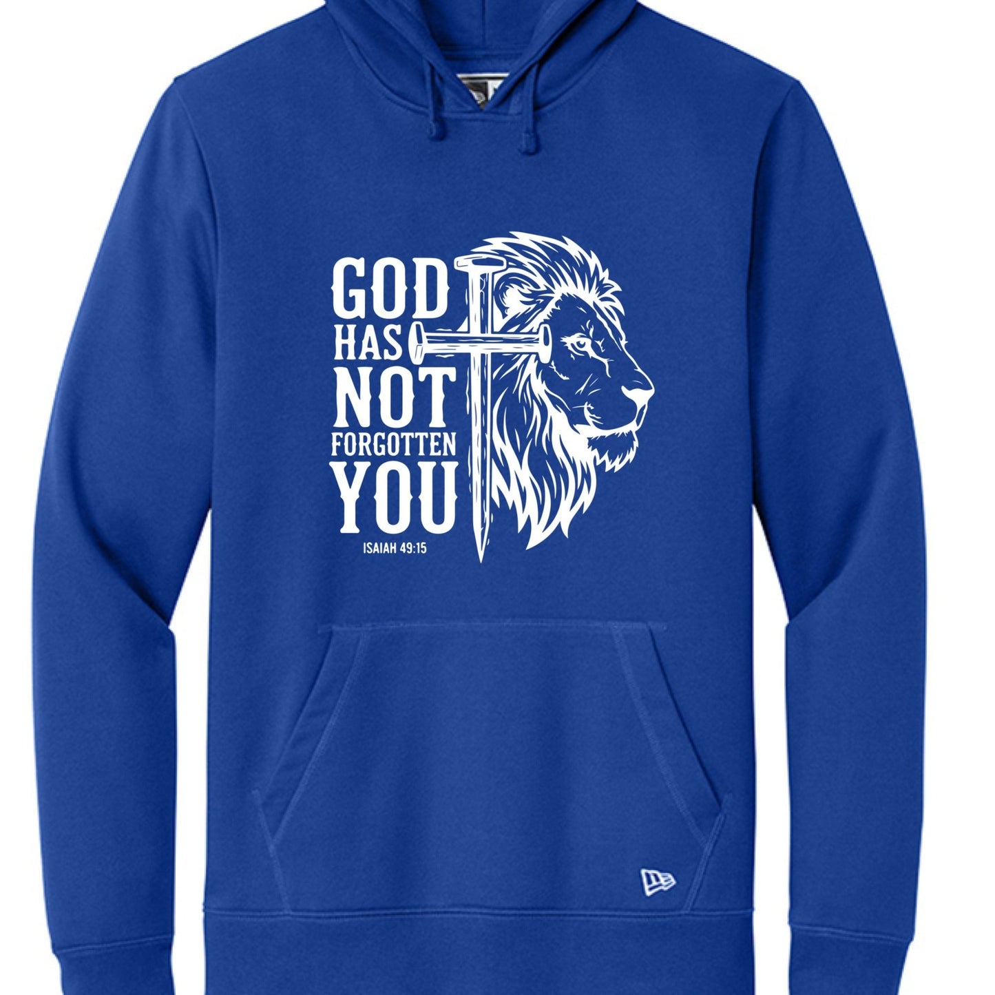 He Has Not Forgotten You Unisex Pullover Hooded Sweatshirt - ClaimedbyGodDesigns