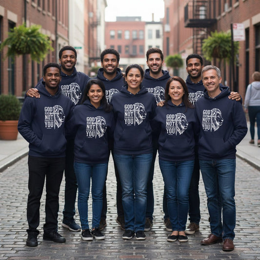 He Has Not Forgotten You Unisex Pullover Hooded Sweatshirt - ClaimedbyGodDesigns