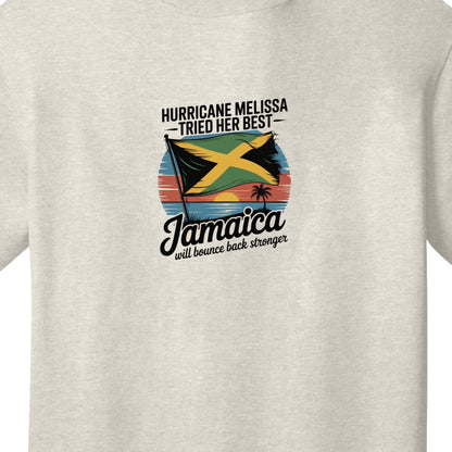 JAMAICA WILL BOUNCE BACK Fundraising T-shirt - ClaimedbyGodDesigns