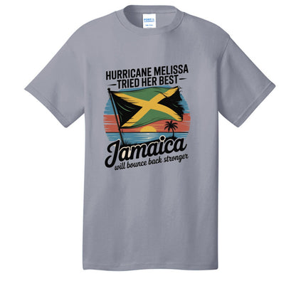 JAMAICA WILL BOUNCE BACK Fundraising T-shirt - ClaimedbyGodDesigns