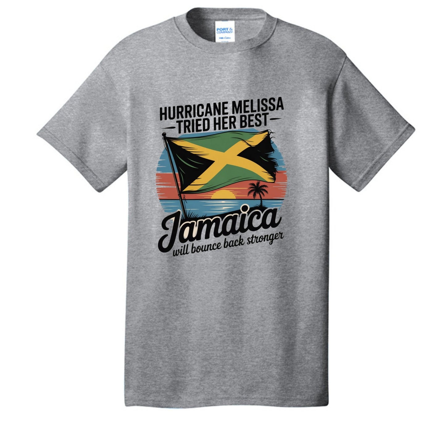 JAMAICA WILL BOUNCE BACK Fundraising T-shirt - ClaimedbyGodDesigns