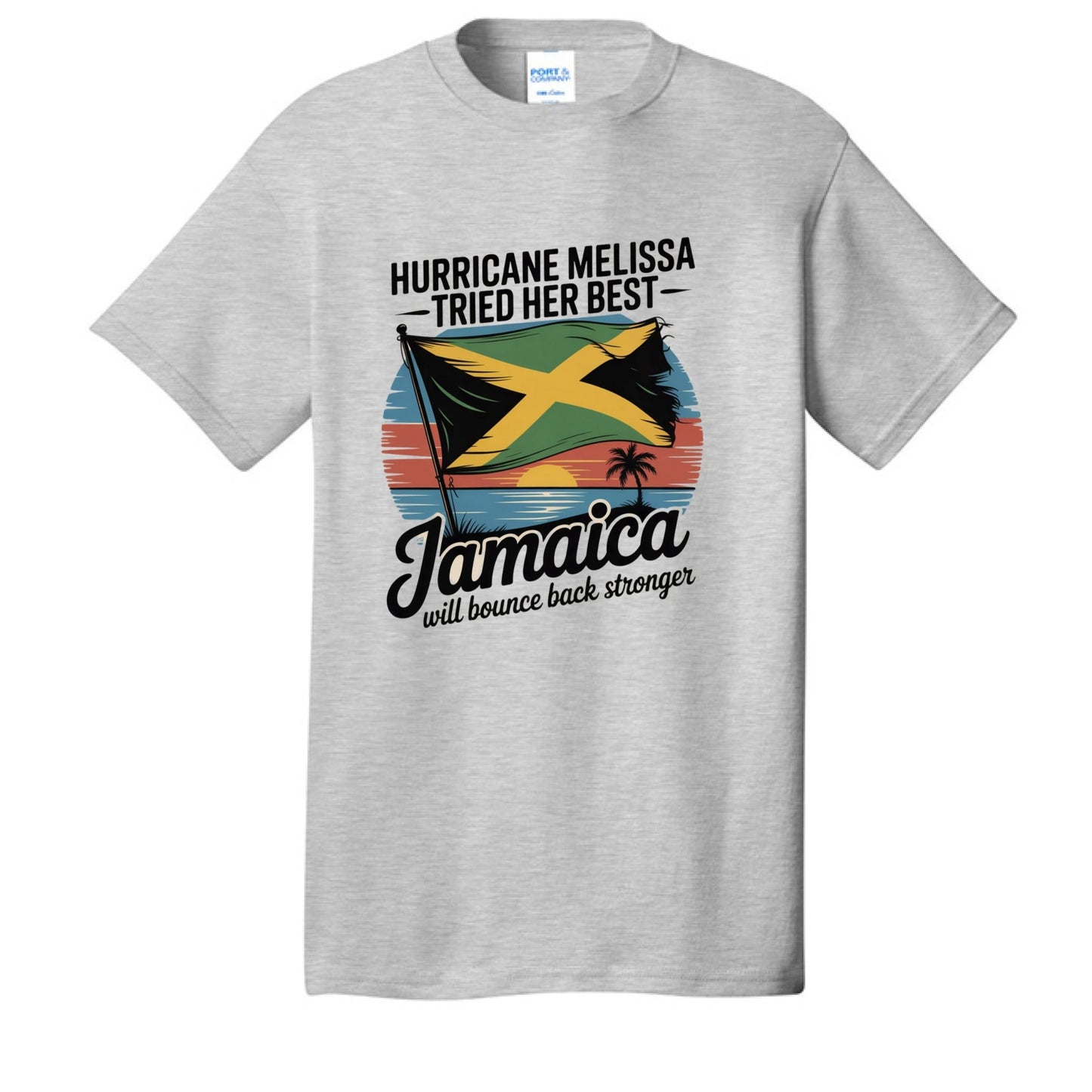 JAMAICA WILL BOUNCE BACK Fundraising T-shirt - ClaimedbyGodDesigns