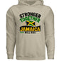 Stronger Together Jamaica Will Rise Fundraising Hooded Sweatshirt - ClaimedbyGodDesigns