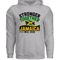 Stronger Together Jamaica Will Rise Fundraising Hooded Sweatshirt - ClaimedbyGodDesigns