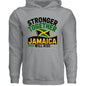 Stronger Together Jamaica Will Rise Fundraising Hooded Sweatshirt - ClaimedbyGodDesigns