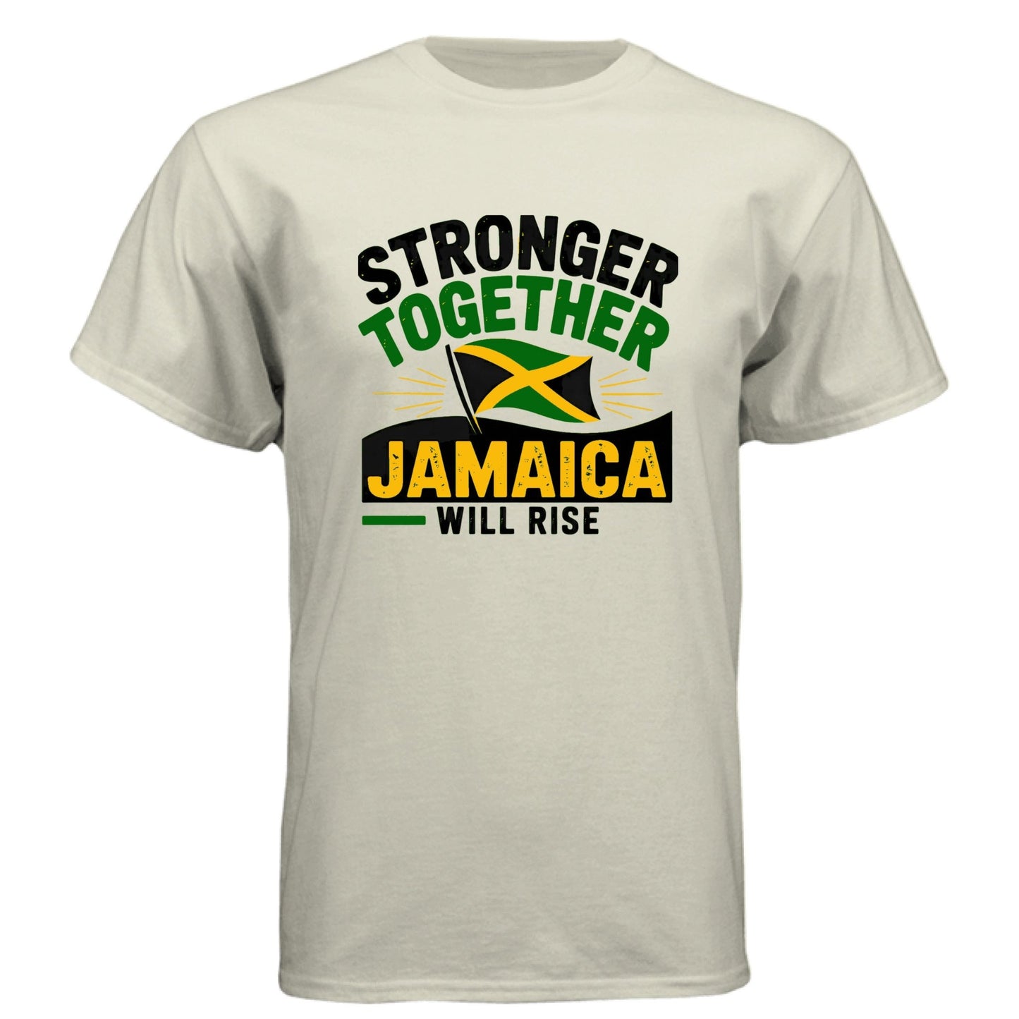 Stronger Together Jamaica Will Rise Fundraising T-shirt - ClaimedbyGodDesigns