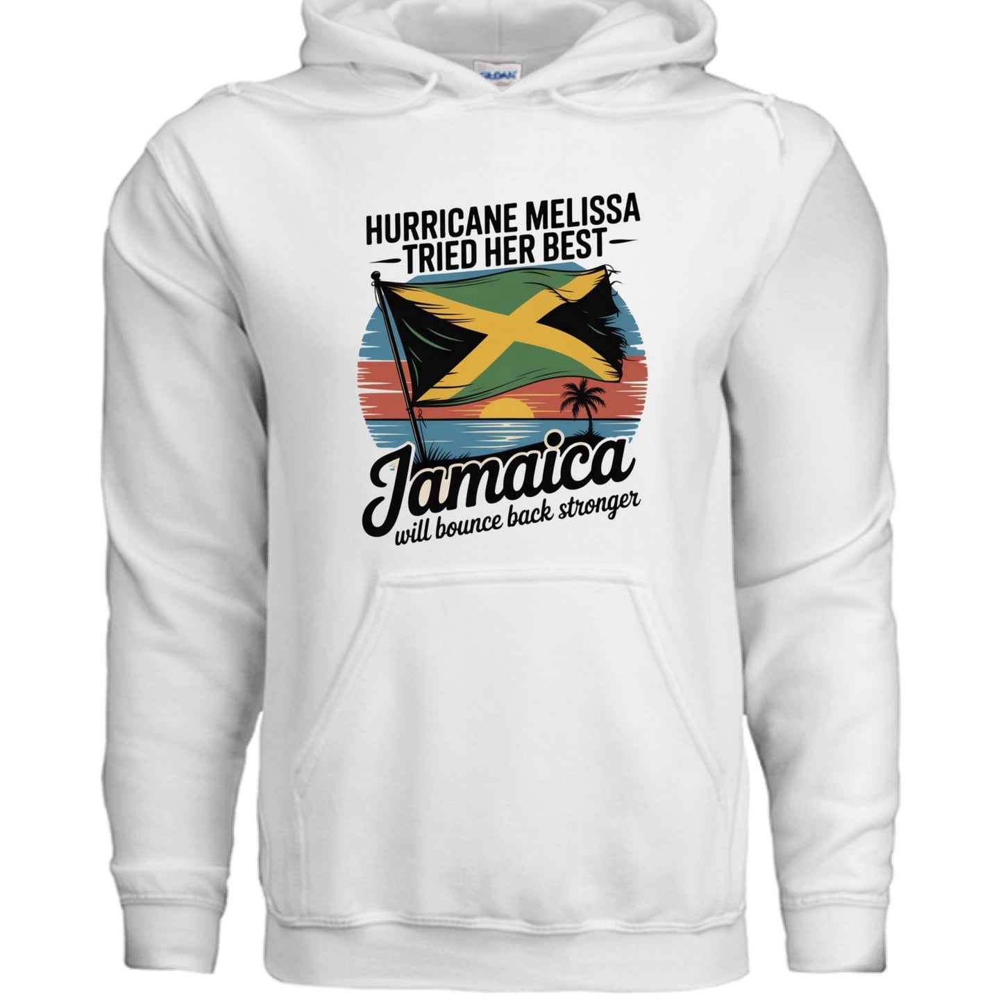 Jamaica Will Bounce Back Fundraising Sweatshirt - ClaimedbyGodDesigns