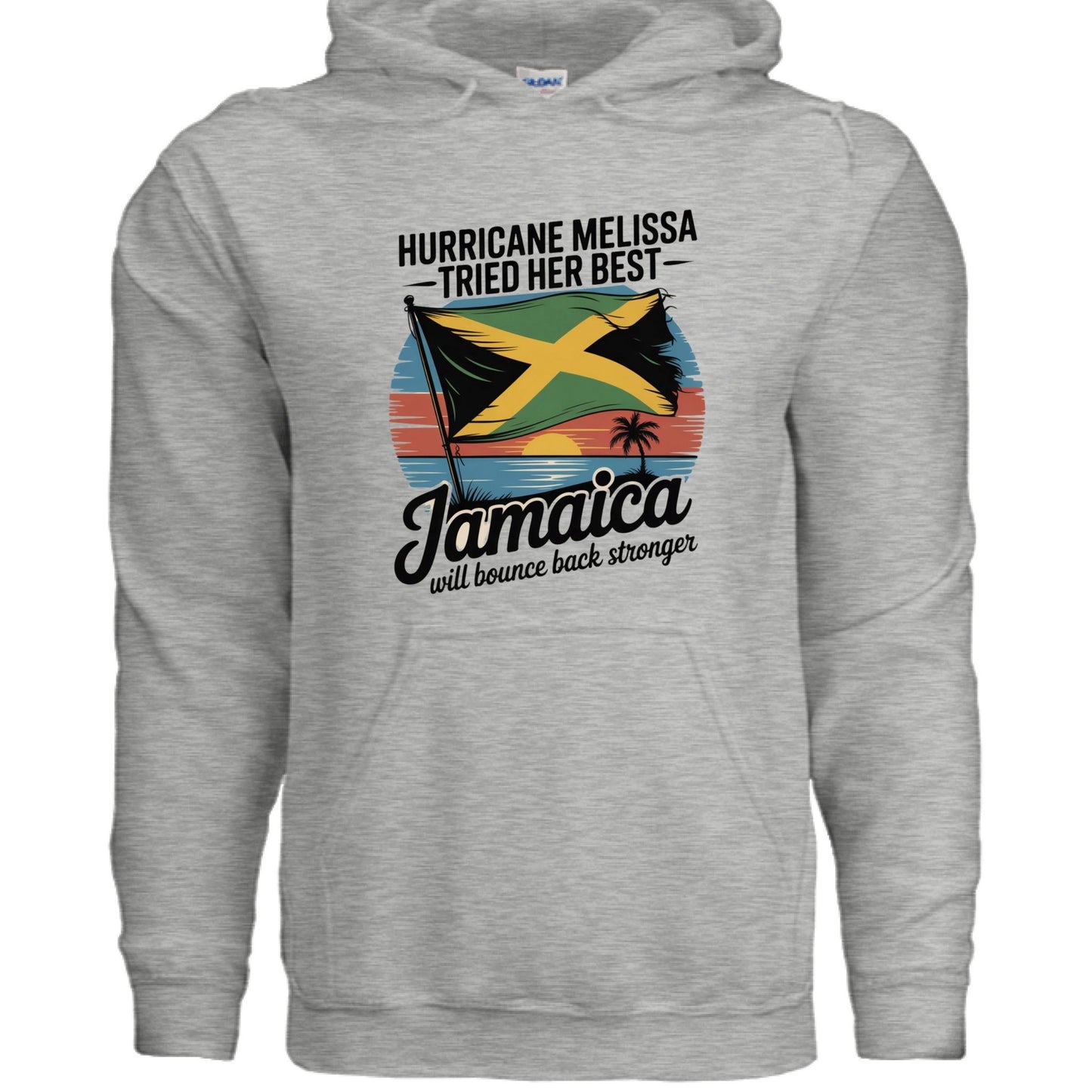 Jamaica Will Bounce Back Fundraising Sweatshirt - ClaimedbyGodDesigns