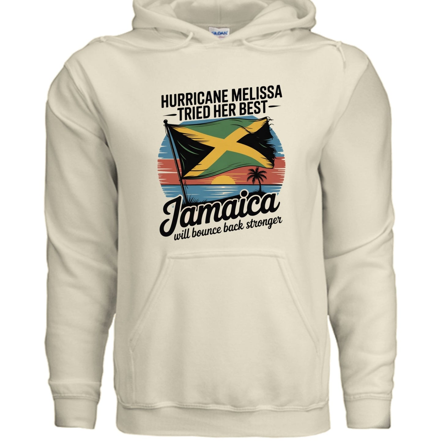 Jamaica Will Bounce Back Fundraising Sweatshirt - ClaimedbyGodDesigns