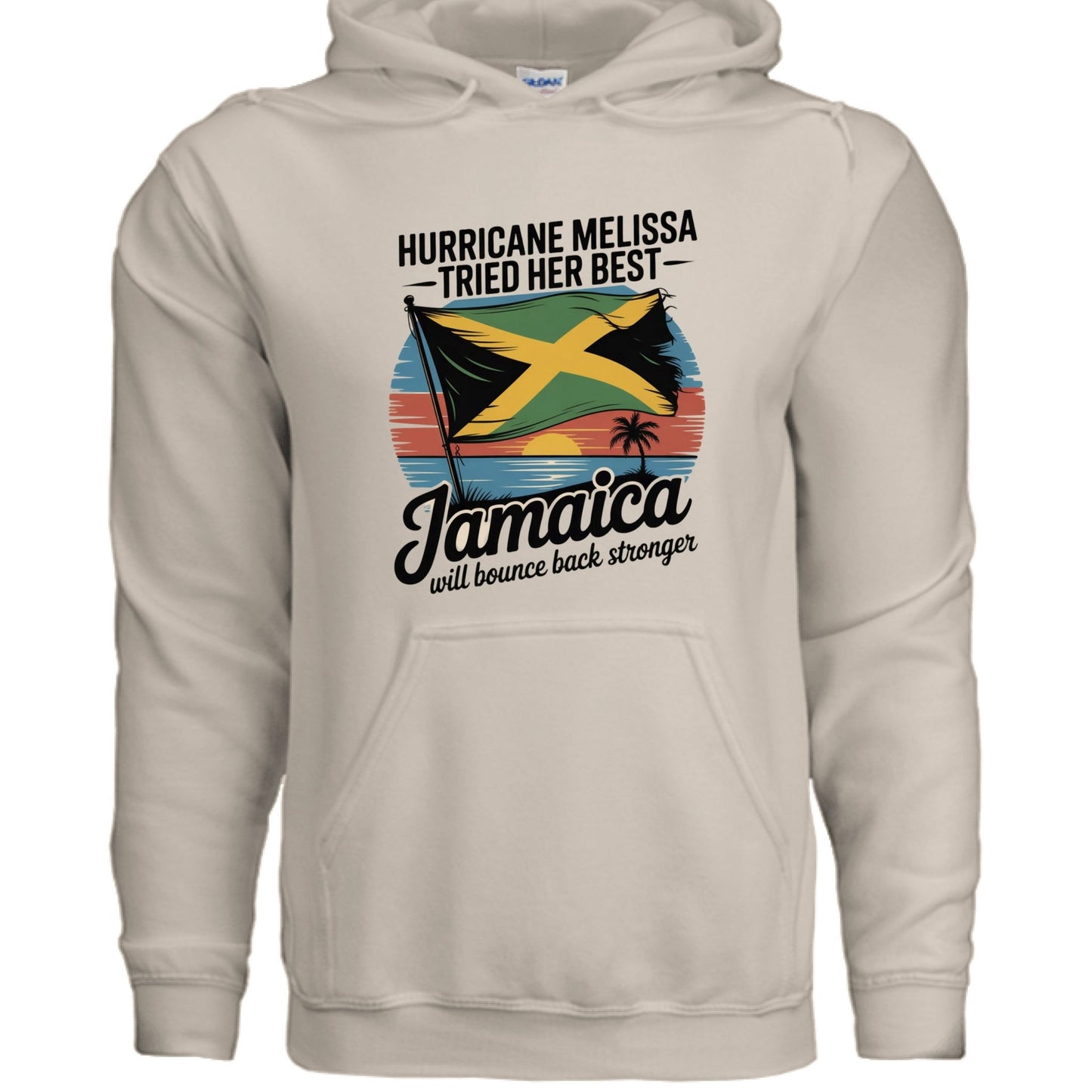 Jamaica Will Bounce Back Fundraising Sweatshirt - ClaimedbyGodDesigns